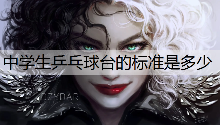 中学生乒乓球台的标准是多少