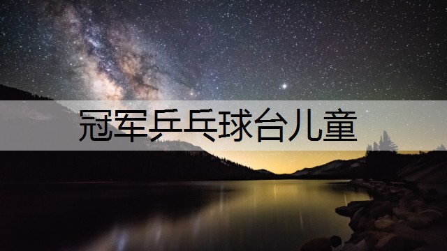 冠军乒乓球台儿童 冠军乒乓球台儿童