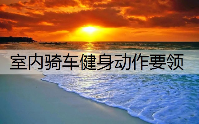 室内骑车健身动作要领