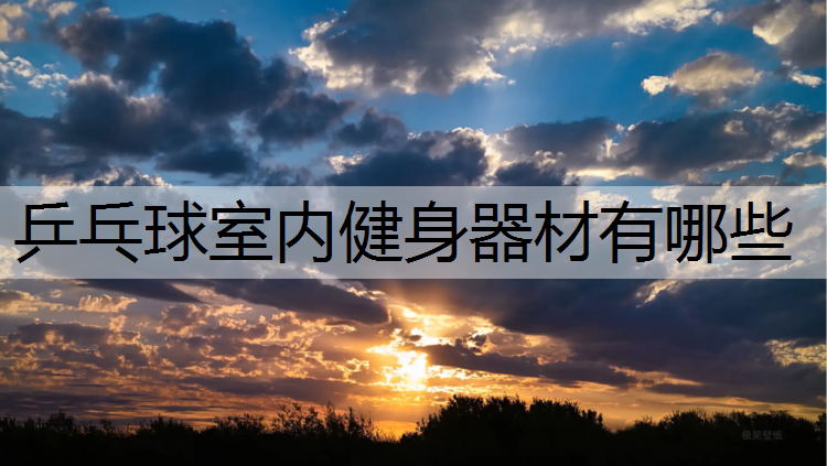 乒乓球室内健身器材有哪些