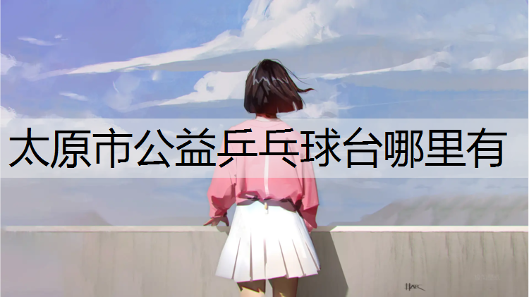 太原市公益乒乓球台哪里有
